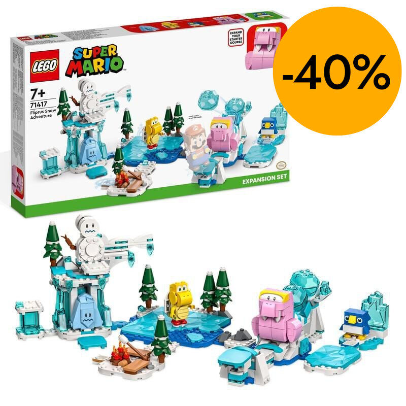 LEGO&reg; Super Mario Set de Expansi&oacute;n: Aventura en la nieve de la Morsik 71417