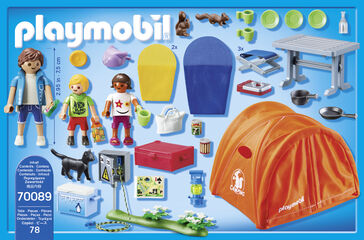 Playmobil Family Fun Tenda de campanya 70089