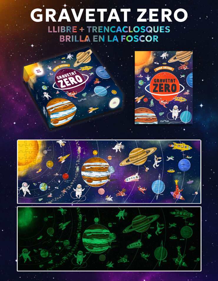 Gravetat zero: Llibre + trencaclosques de 200 peces