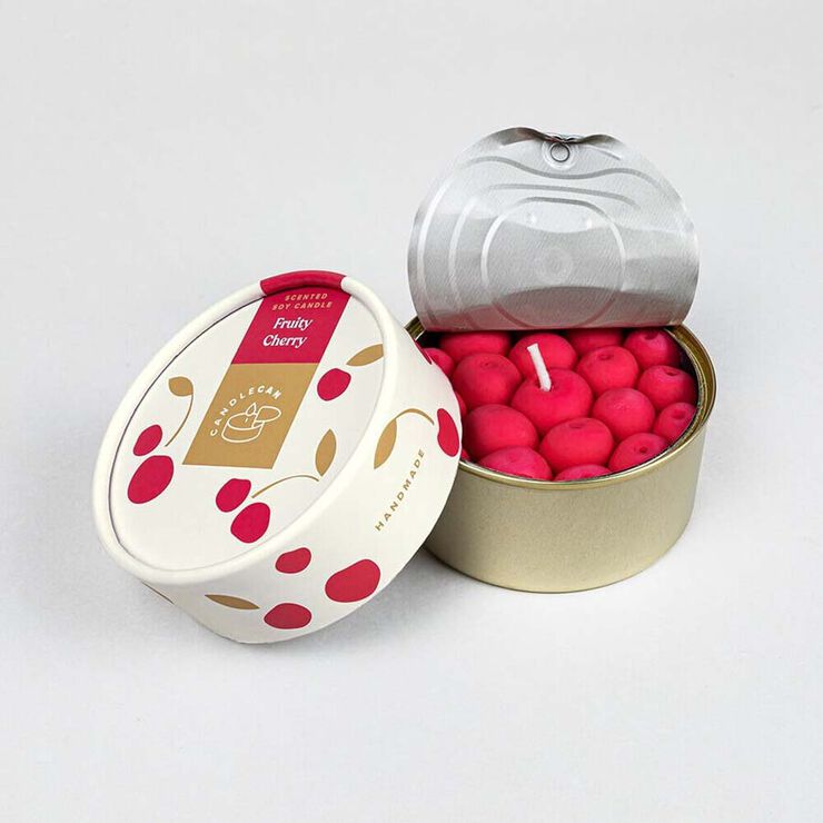 Vela aromática CandleHand Fruity Cherry