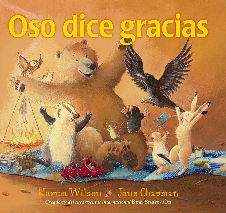 Oso dice gracias