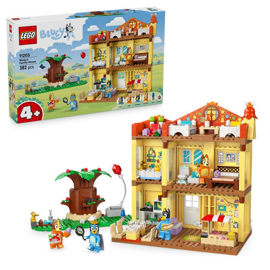 LEGO&reg; Bluey Casa Familiar de Bluey 11203