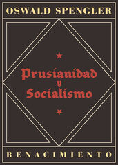 Prusianidad Y Socialismo Prusianidad Y Socialismo