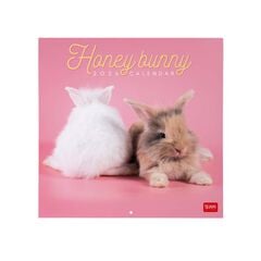 Calendario pared Legami 30x29cm 2026 Honey Bunny