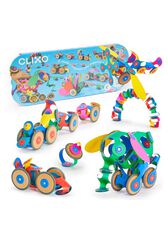 Construcción Magnética Clixo Creación ruedas 72 piezas