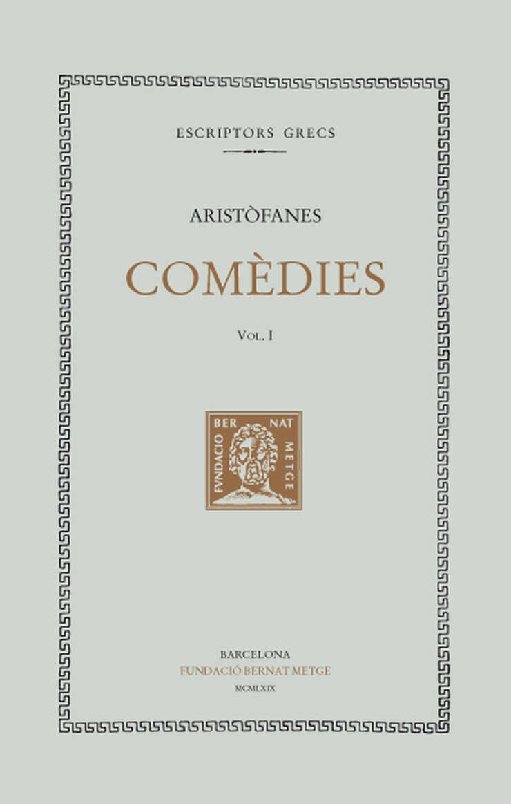 Comèdies, vol. I: Els acarnesos