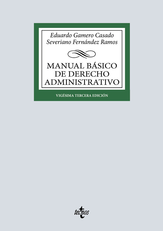 Manual b&aacute;sico de Derecho Administrativo