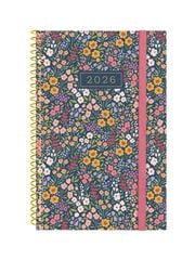 Agenda Finocam Design Collection E5 sem/vista horizontal cat 2026 Flora