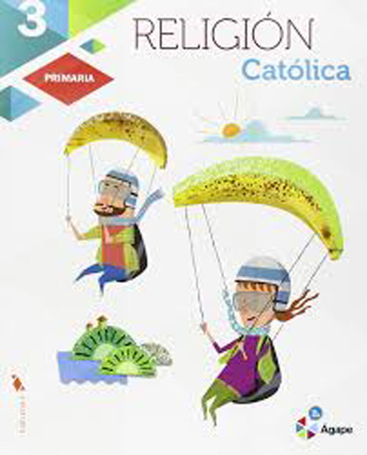 Religión/Agape PRIMÀRIA 3 Edelvives 9788426398673