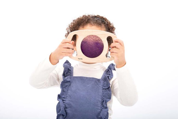 Panell d'observació Glitter TickIT Violeta