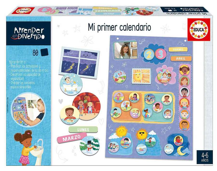 Aprender es divertido Mi Primer Calendario