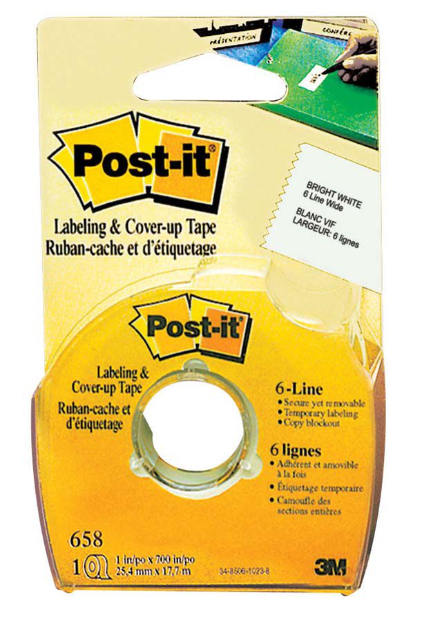 Cinta correctora Post-It 6 l&iacute;nies