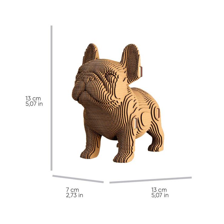 Puzzle 3D Cartonic Bulldog