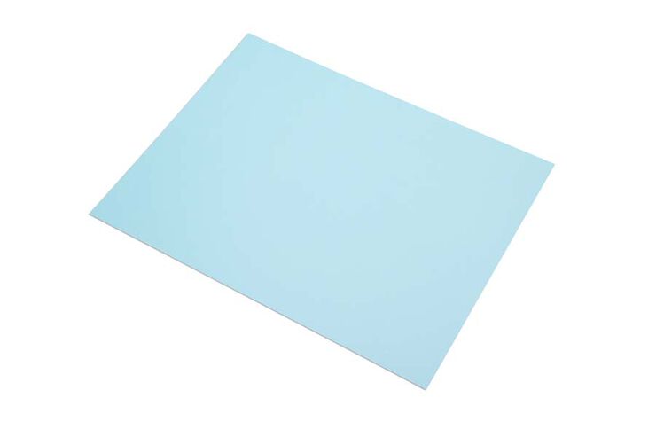 Cartulina Fabriano 220g 23x32cm azul cielo 50u