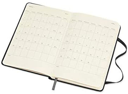 Agenda anual Moleskine Classic Pocket 2021 Inglés Semana Negro Agenda anual Moleskine Classic Pocket 2021 Inglés Semana Negro