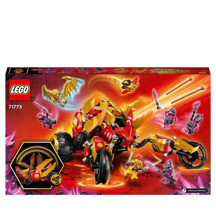 LEGO® Ninjago Explorador del Dragón Dorado de Kai 71773