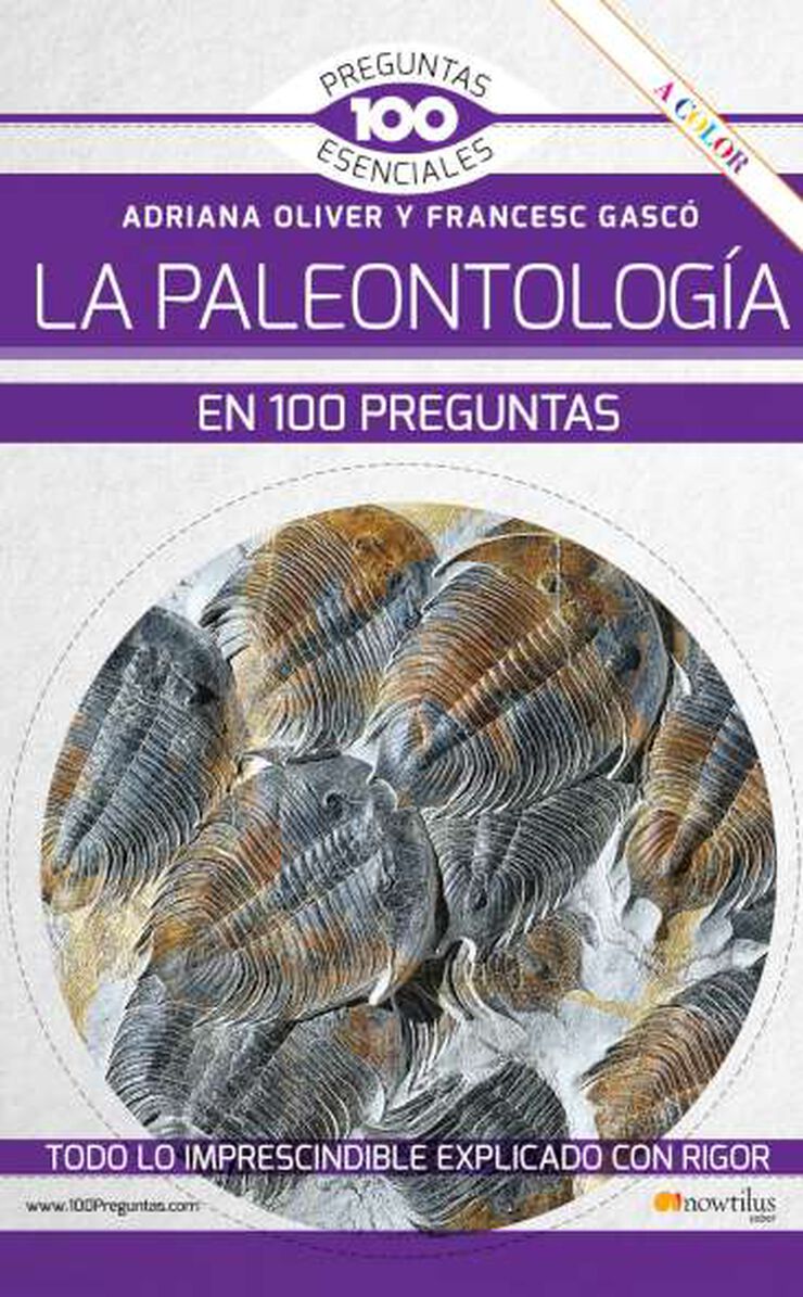 La paleontología en 100 preguntas