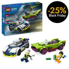 LEGO® City Coche de Policía y Coche Deportivo 60415