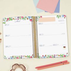 Agenda Finocam 16 meses Cloe E10 sem/vista cas 2025-26 rosa