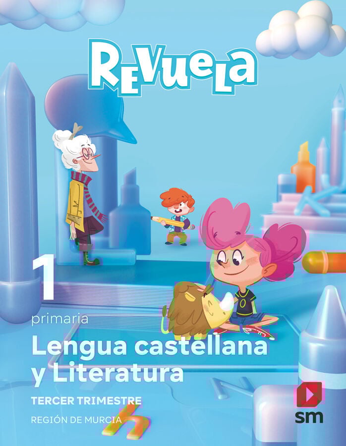Lengua Castellana y Literatura. 1 Primaria. Trimestres. Revuela. Regi&oacute;n de Murcia