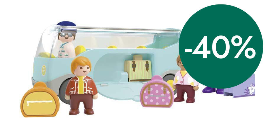 Playmobil Junior Autob&uacute;s 71682