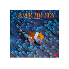 Calendario Legami 30x29 Pared Under The Sea Multiling&uuml;e 2027