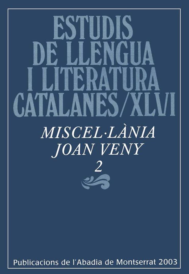 Miscel·lània Joan Veny, 2