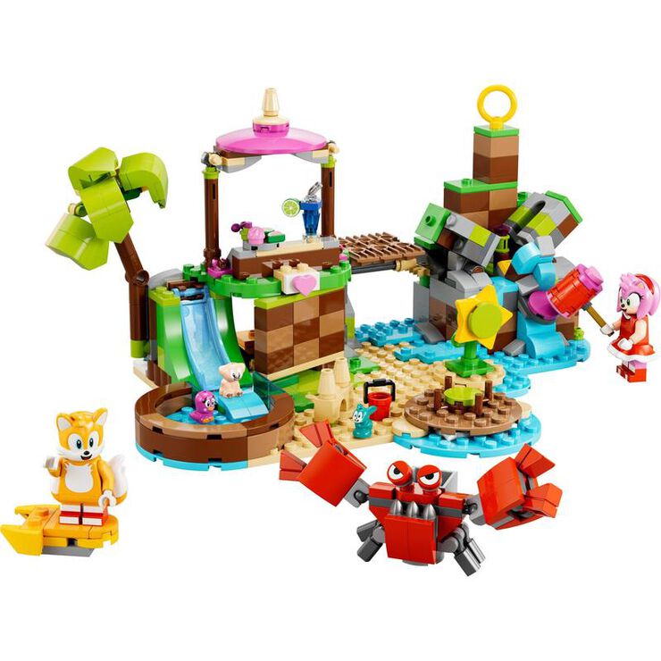 LEGO® Sonic the Hedgehog Isla de Rescate de Animales de Amy 76992