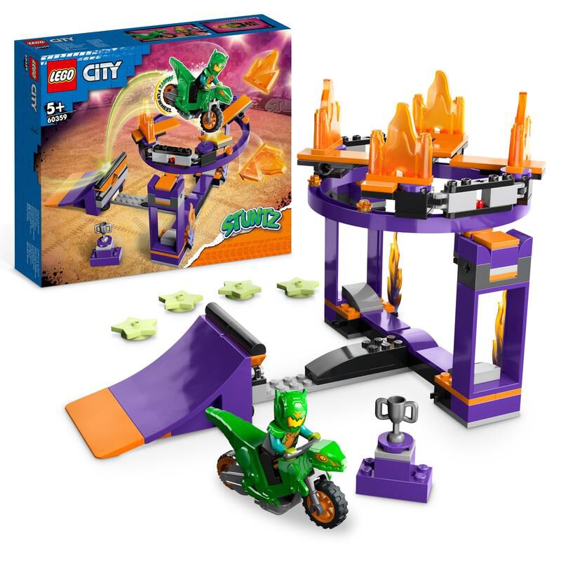 LEGO&reg; City Stuntz Desaf&iacute;o Acrob&aacute;tico: Rampa y Aro 60359
