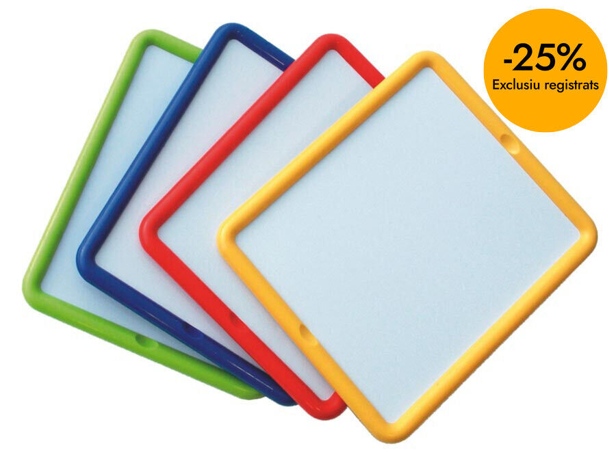 Pizarra de doble cara 4 unidades