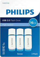 Memoria USB Philips Snow 16 Gb 3u