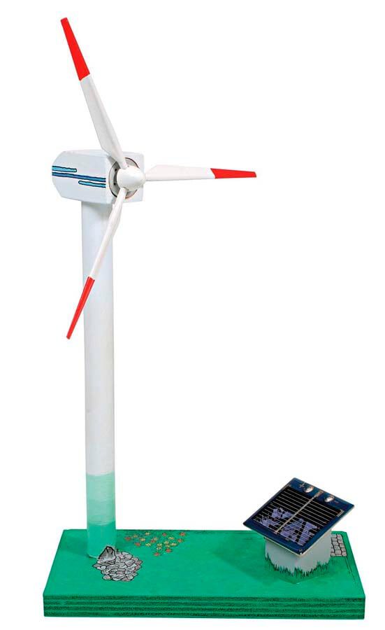 Generador e&oacute;lico solar