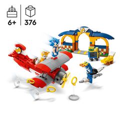 LEGO® Sonic the Hedgehog Taller i Avió Tornado de Tails 76991