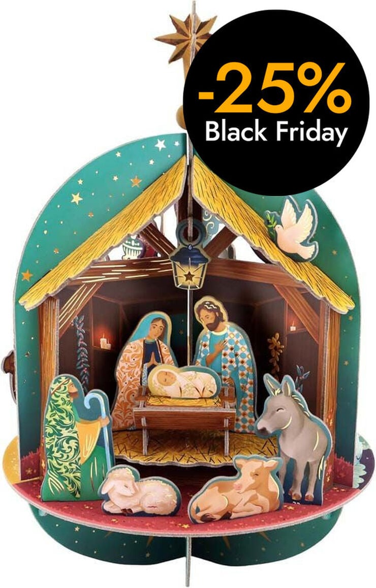 Calendario de Adviento Pop&Build Navidad Belén