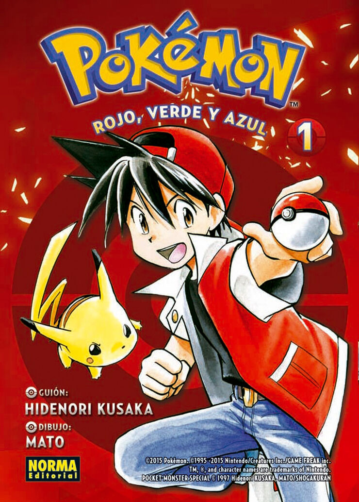 Pokemon 01. Rojo, Verde y Azul 1