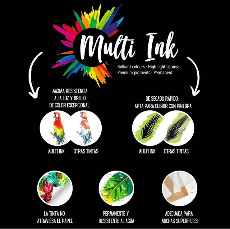 Rotuladores pincel Staedtler Pigment Arts grises 6u