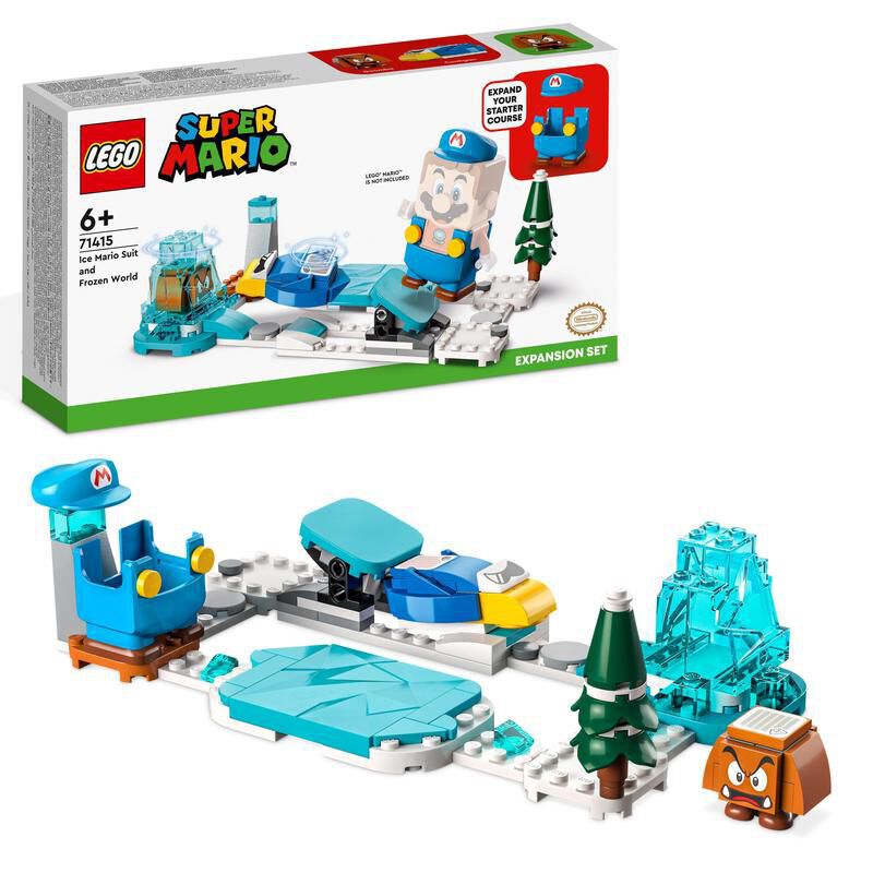 LEGO&reg; Super Mario Set de Expansi&oacute;n: Traje de Mario de Hielo y Mundo Helado 71415