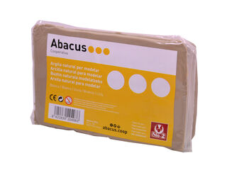Barro Abacus blanco 12,5 Kg (Sio-2)