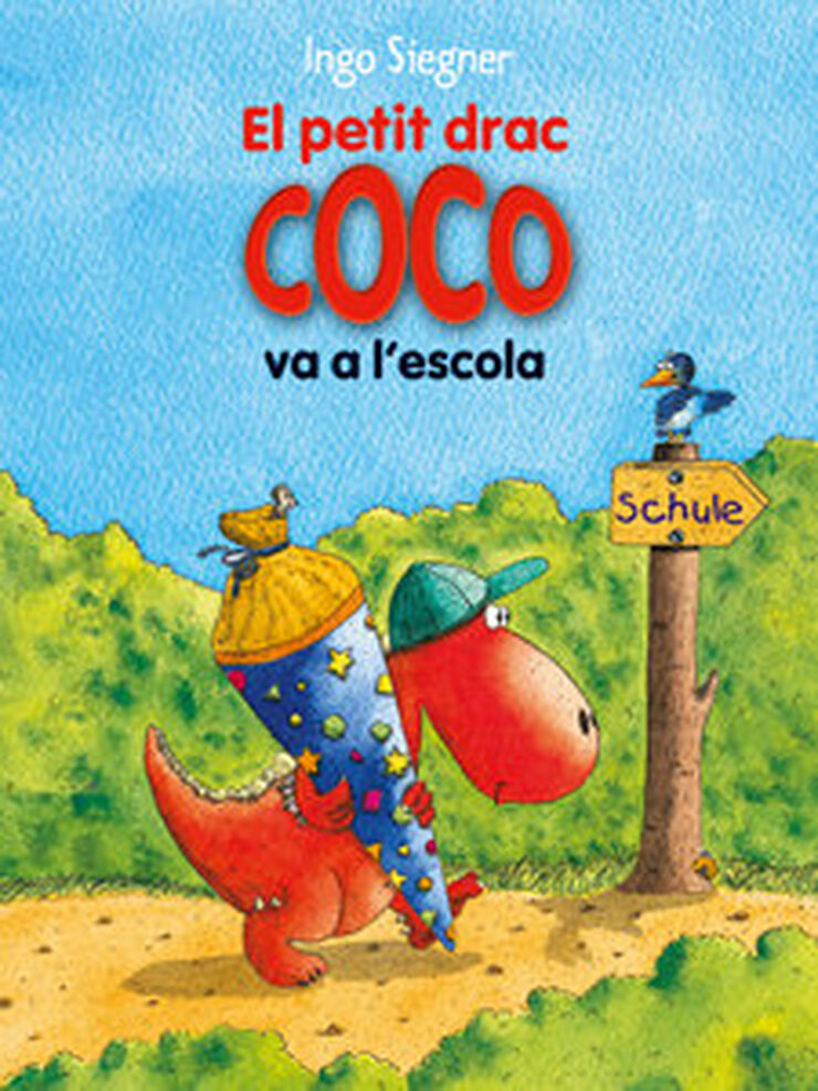 El petit drac Coco va a a l'escola