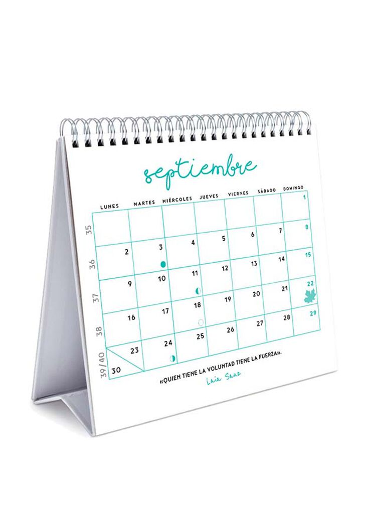 Calendario tabla Animosa 2024 castellano Vivir