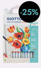 Colorea por Números Giotto Art Lab Flors