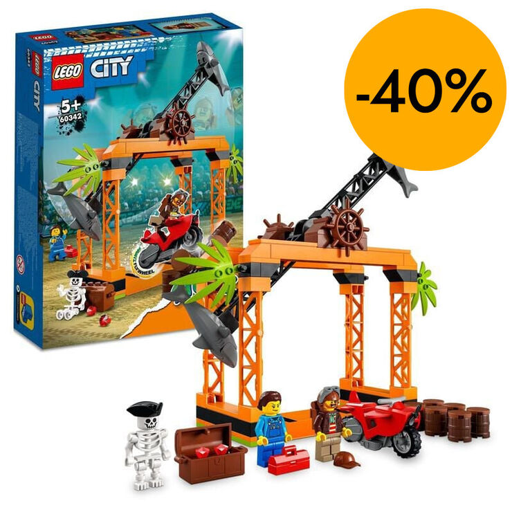 LEGO&reg; City Stuntz Desaf&iacute;o Acrob&aacute;tico: Ataque del Tibur&oacute;n 60342