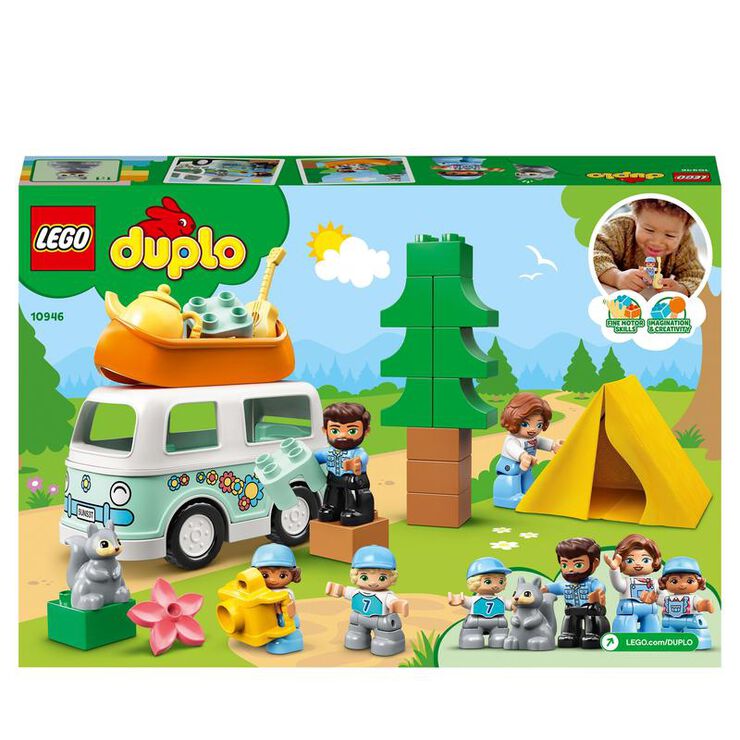 LEGO® Duplo Town Aventura en la Autocaranava Familar 10946