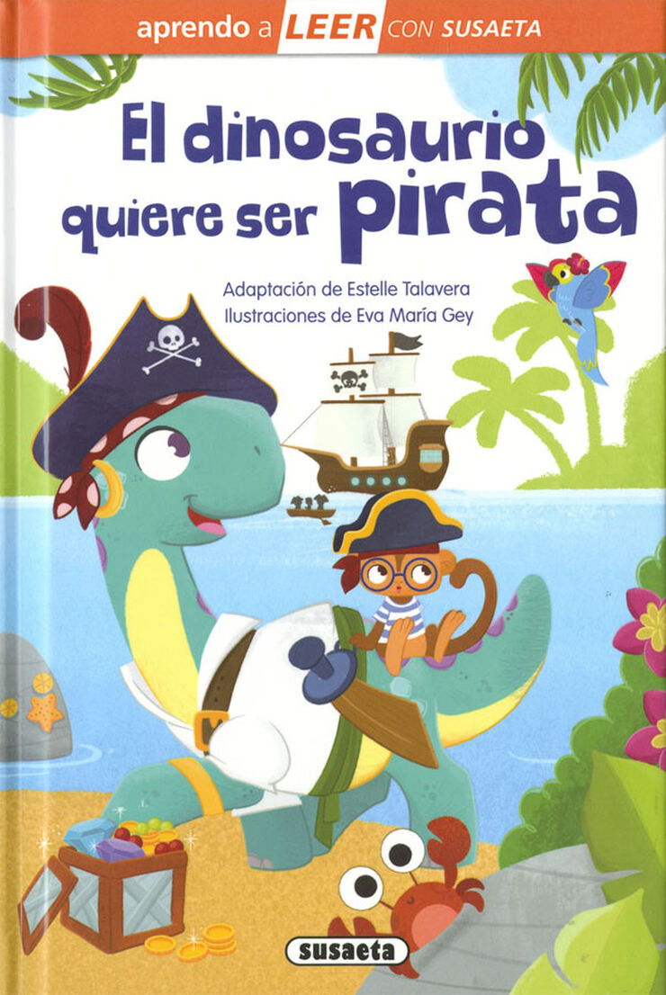 El dinosaurio quiere ser pirata