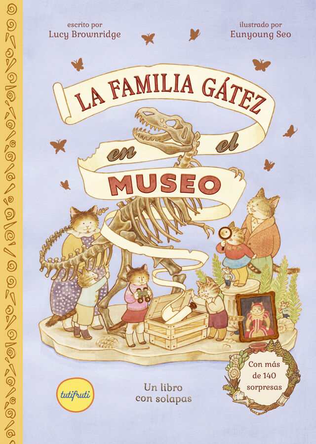 La familia G&aacute;tez en el museo