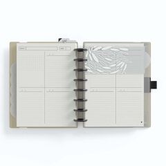 Planner Ingeniox semana/vista A5 beige