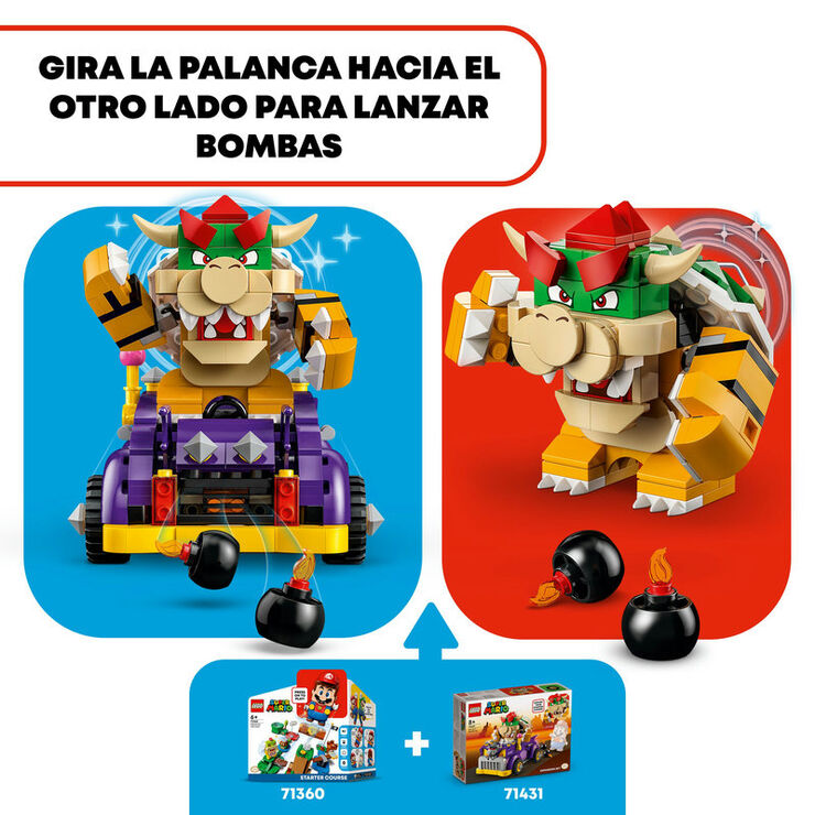 LEGO® Super Mario Set de Expansión: Coche monstruoso de Bowser 71431
