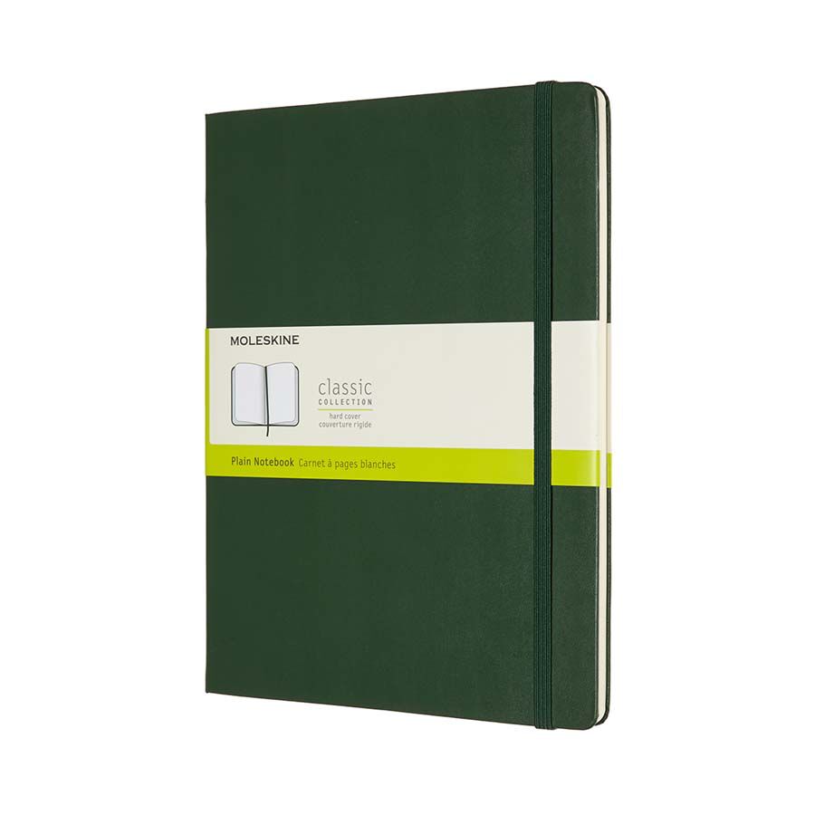 Libreta Moleskine XL Verde Liso