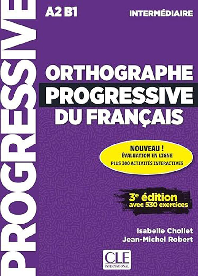 CLE Orthographe Progressive INT 2E/+CD