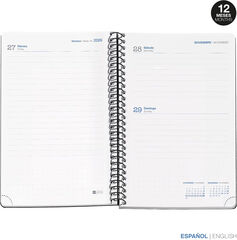 Agenda Escolar Activa D/P Mult. 2026-2027 Rosa
